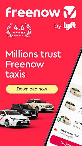 FREENOW – Taxi and more screenshot 1