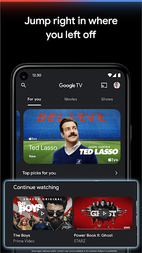 Google TV screenshot 5