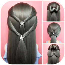 Hairstyles step by step icon