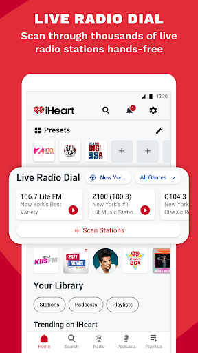 iHeart: Music, Radio, Podcasts screenshot 4
