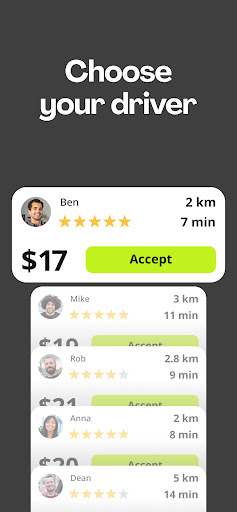 inDrive. Rides with fair fares screenshot 3