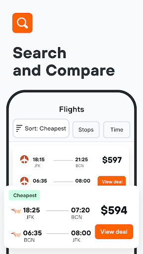 KAYAK: Flights, Hotels & Cars screenshot 3