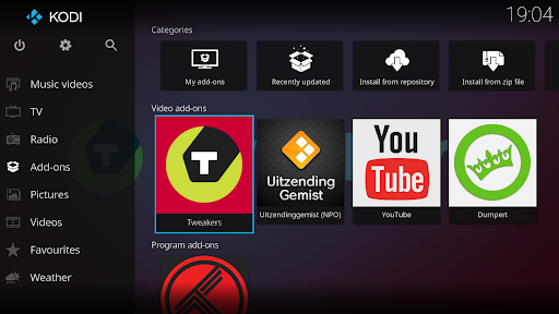 Kodi screenshot 4