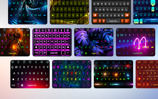 LED Keyboard: Colorful Backlit screenshot 1
