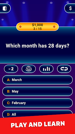 Millionaire 2025 – Trivia Game screenshot 1