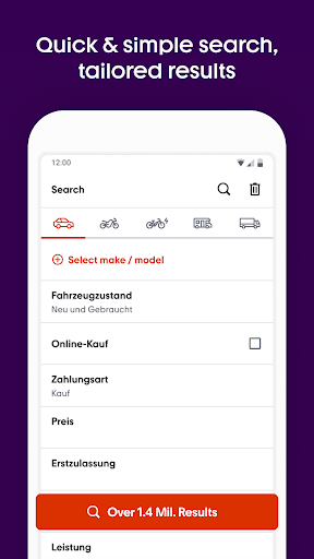 mobile.de – car market screenshot 3