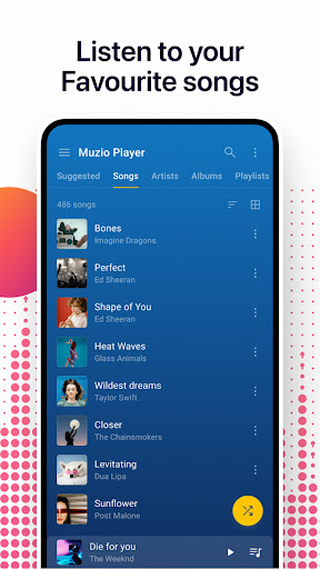 Muzio I Music Player & MP3 App screenshot 3