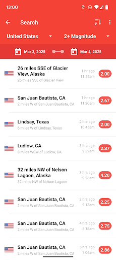 My Earthquake Alerts – Map screenshot 2