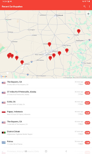 My Earthquake Alerts – Map screenshot 6