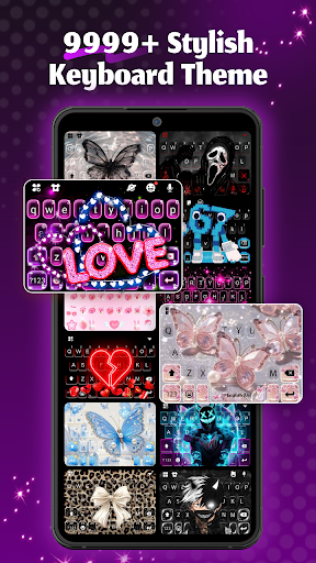 Neon Love Theme screenshot 2