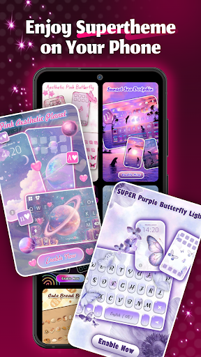 Neon Love Theme screenshot 3