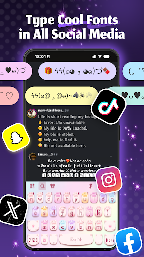Neon Love Theme screenshot 6