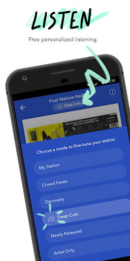 Pandora – Music & Podcasts screenshot 1