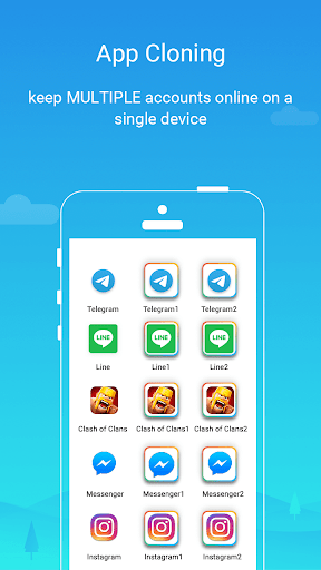Parallel Space – app cloning screenshot 1