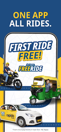 Rapido: Bike-Taxi, Auto & Cabs screenshot 1