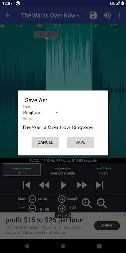 Ringtone Maker:create ringtone screenshot 4