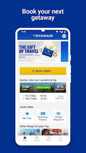 Ryanair screenshot 1