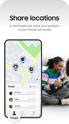 Samsung Find: Location Sharing screenshot 4