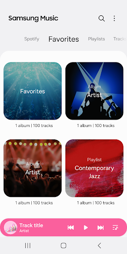Samsung Music screenshot 3