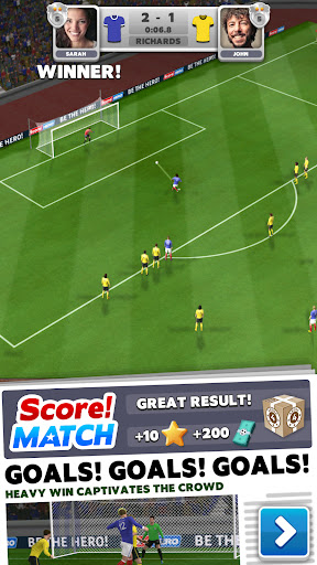 Score! Match – PvP Soccer screenshot 1