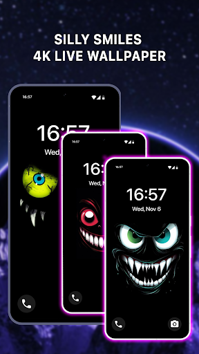 Silly Smile Live Wallpaper 4K screenshot 1