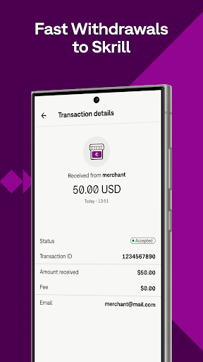 Skrill – Fast, secure payments screenshot 2
