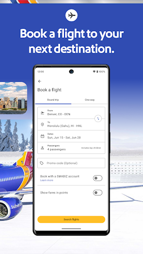 Southwest Airlines: Travel App screenshot 2