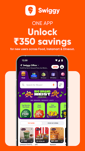 Swiggy: Food Instamart Dineout screenshot 1
