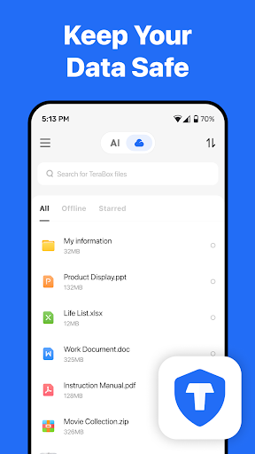 TeraBox: 1TB Cloud & AI Space screenshot 2