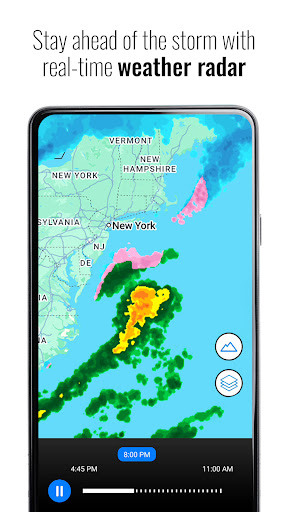 Transparent clock and weather screenshot 6
