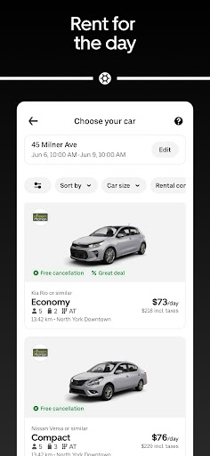 Uber – Request a ride screenshot 5