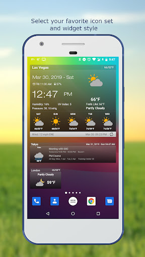 Weather & Clock Widget screenshot 2
