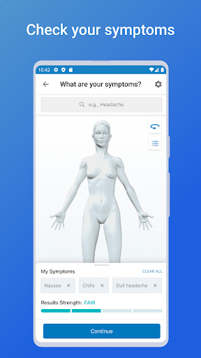 WebMD: Symptom Checker screenshot 1